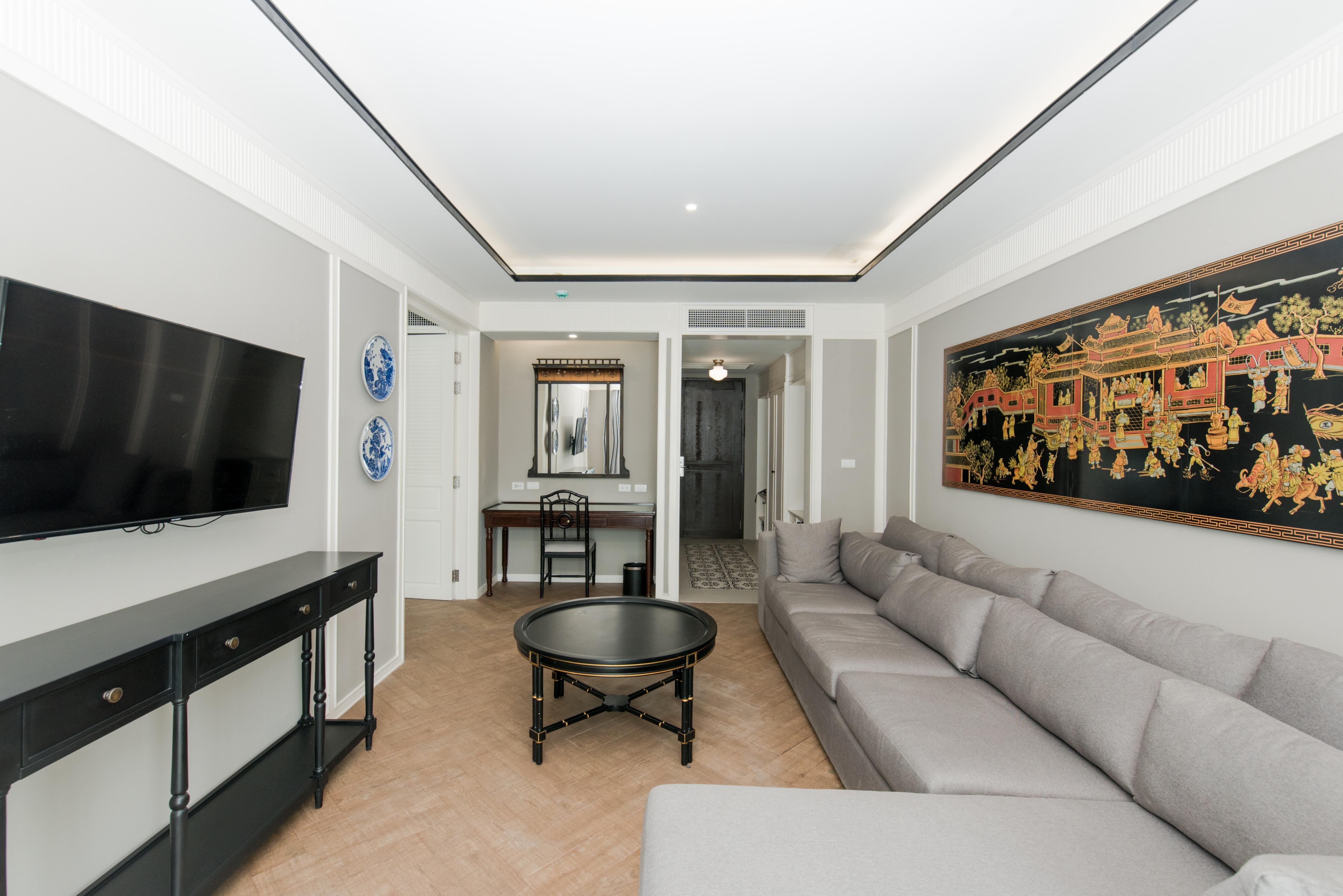 Marina Gallery Resort-Kacha-Kalim Bay - Sha Plus Patong Exterior photo A living room at the residence
